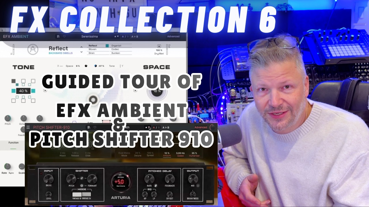 Guided tour of the 2 new FX collection 6 from @ArturiaOfficial
