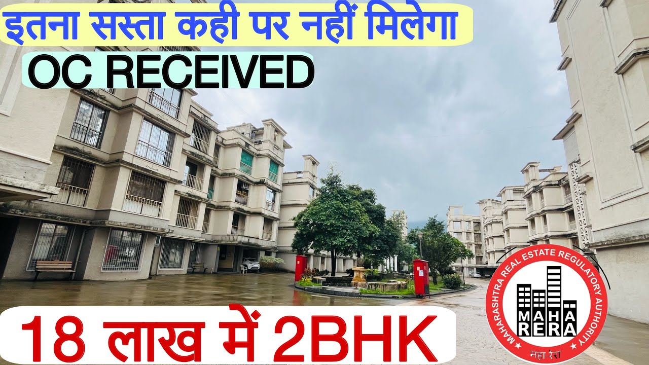 Flat for sale 2bhk in neral  18 lacks all inclusive 