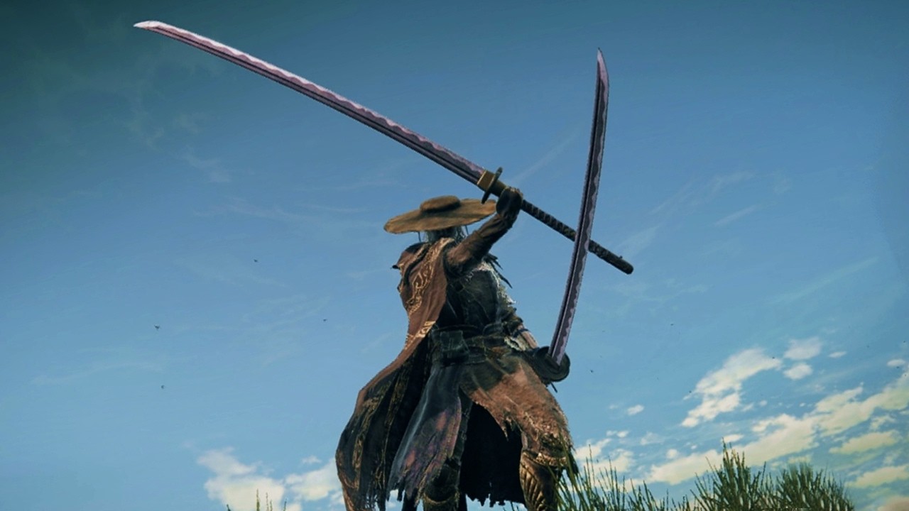 Elden Ring DLC 🍂a Build de SAMURAI da Katana Gigante é estilosa kkkkkkk