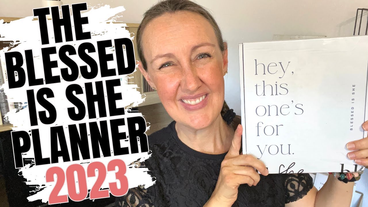 The Blessed Is She Catholic Planner 2023: Review + Flip Through
