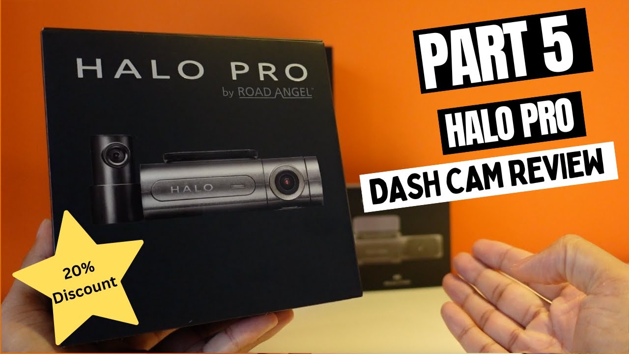 Road Angel Halo Pro Review - Part 5 of 5 Halo Series  - 2K Dash Cam Front and Rear