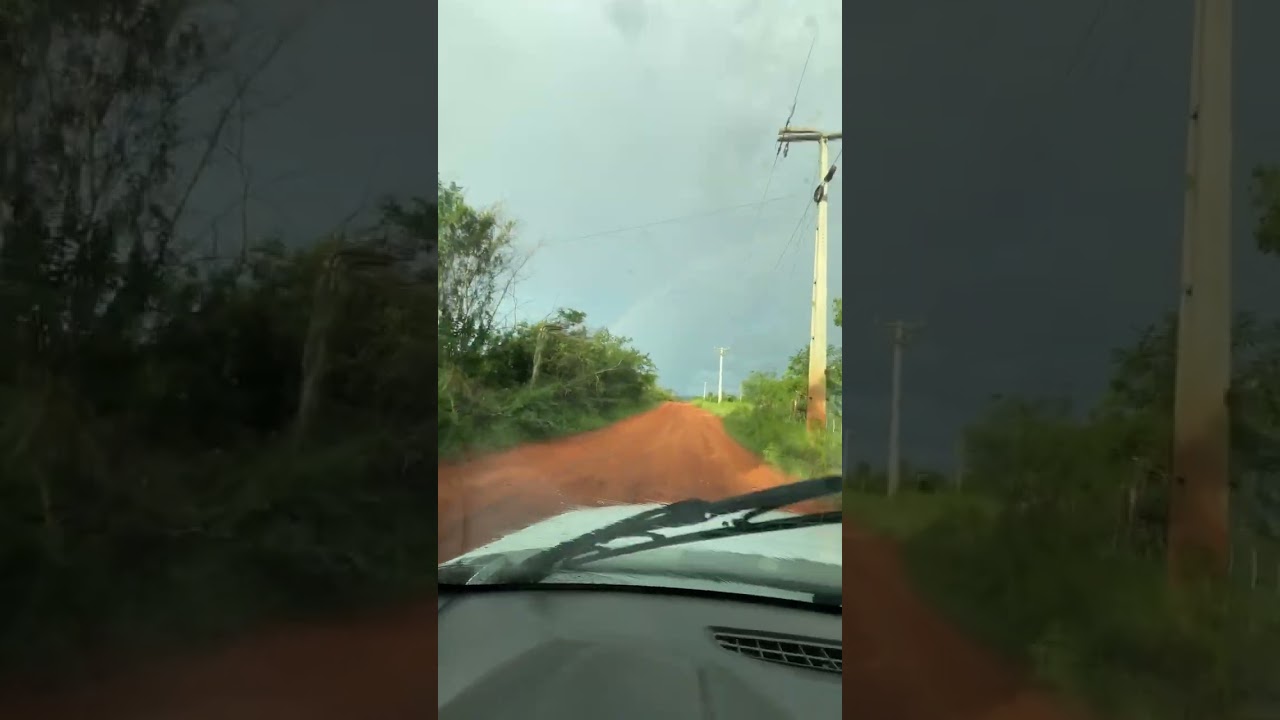 Chuva no sertão Baiano. 