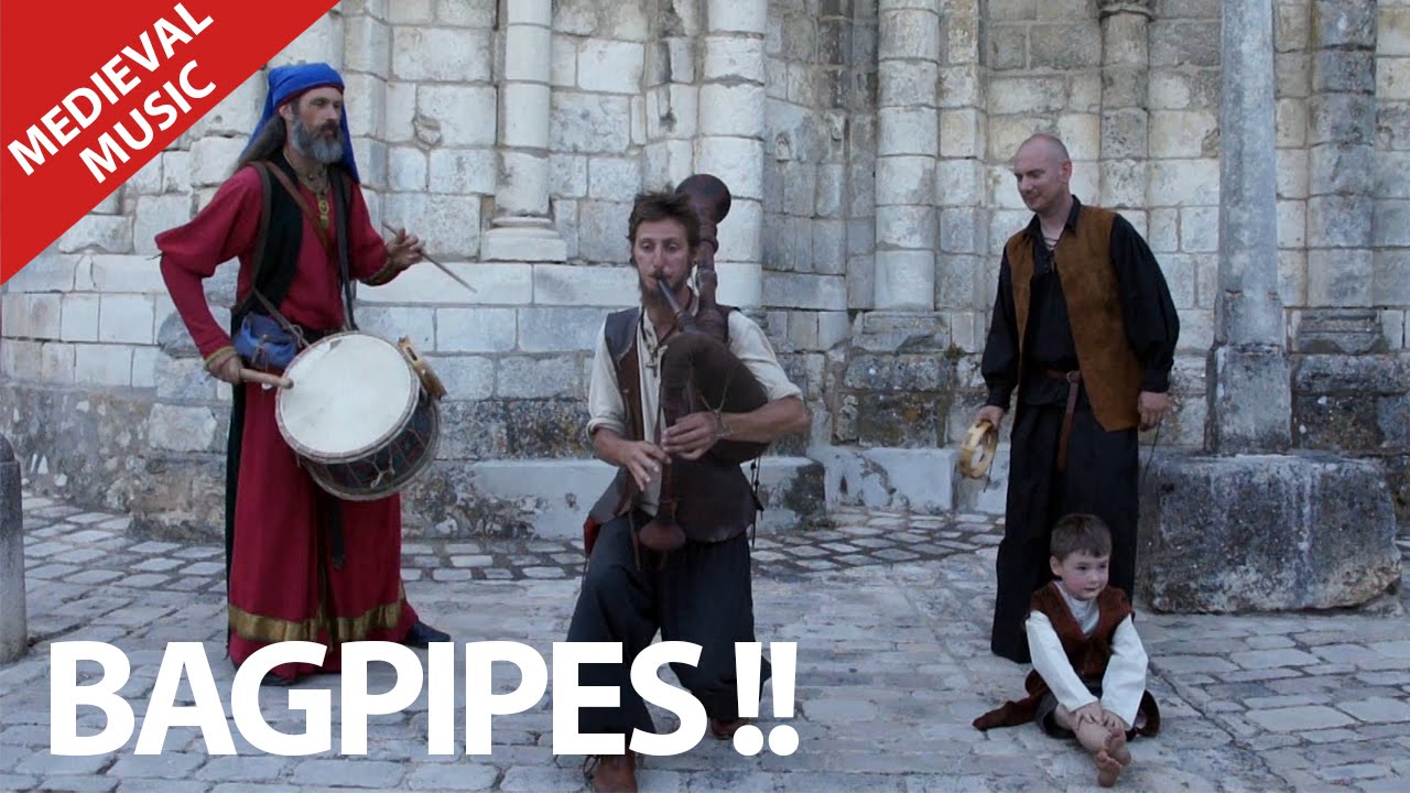 Bagpipes ! Medieval Music ! Middle Ages ! Ancient Music ! Happy Moment ! Hurryken Production