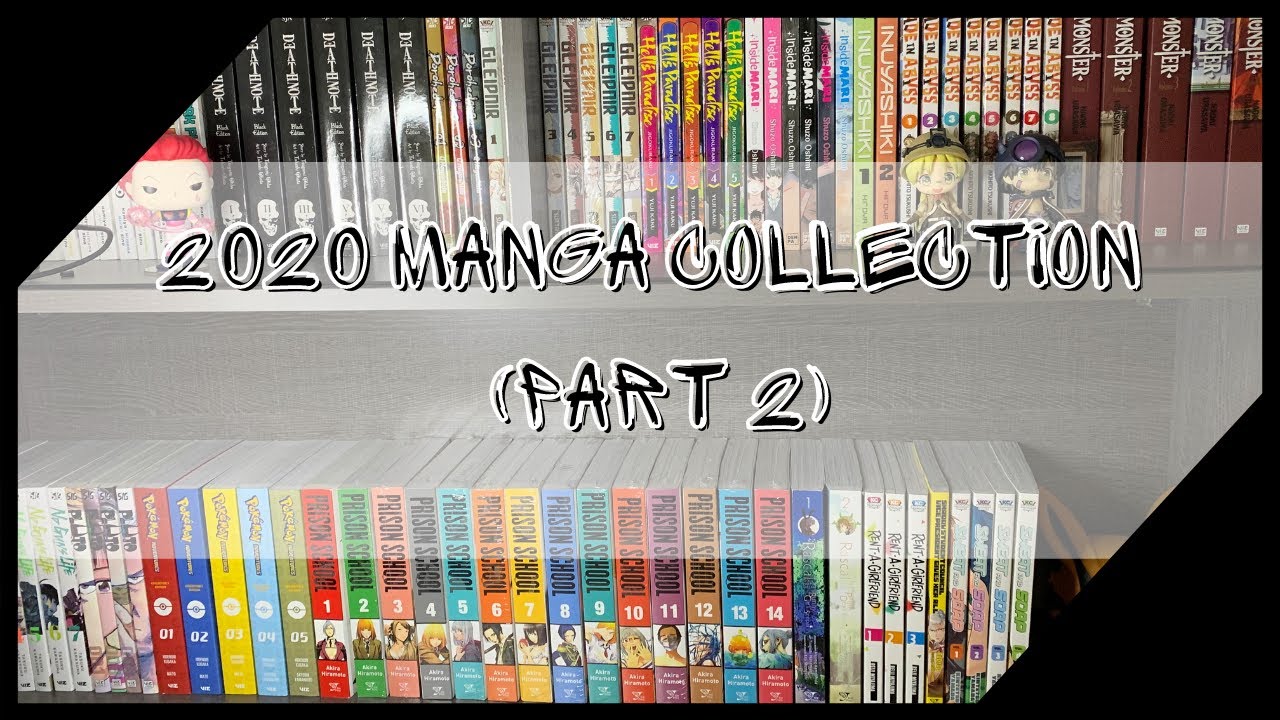 My Complete 2020 Manga Collection | Part 2 (Office Desk Shelf)