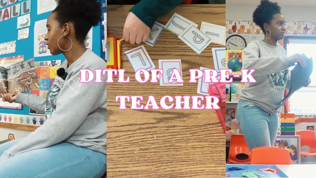 VLOG| DAY IN THE LIFE OF A PRE-K TEACHER