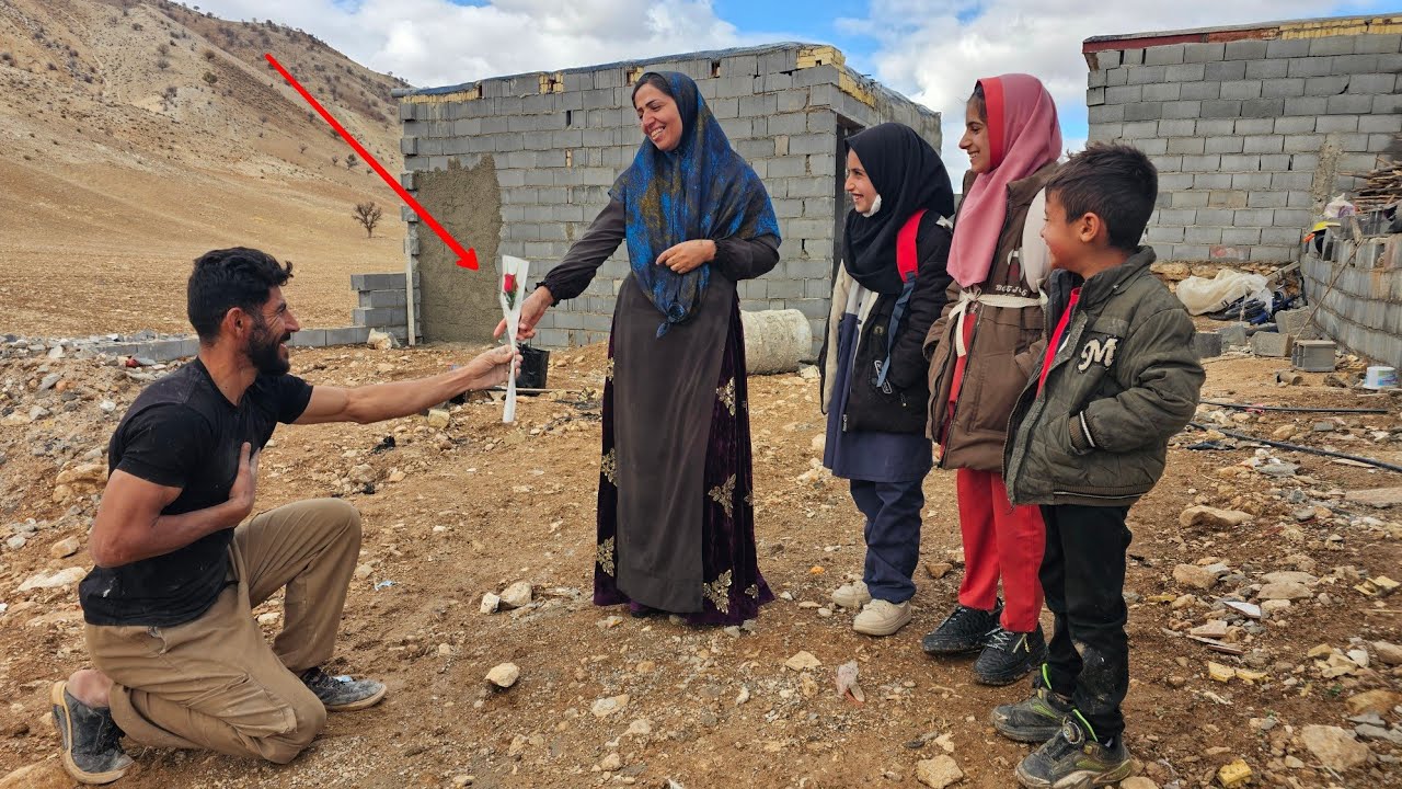 "Farzaneh was surprised! Negar's emotional surprise for Mother's Day in Ali Saleh's family"