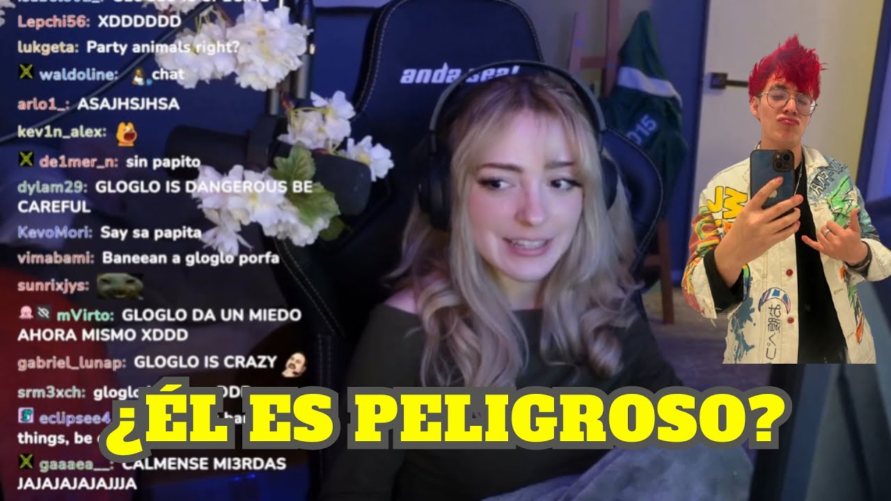 SYLVEEY CONOCE A GLOGLOKING Y EL CHAT SE ALTERA + DAARICK LE HACE UNA BROMA