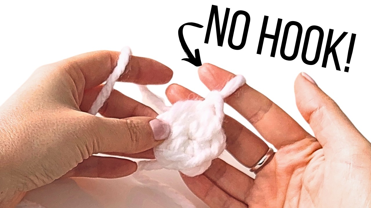 КАК Связать крючком волшебный круг? 👉🧶🤏 Простой урок для начинающих
