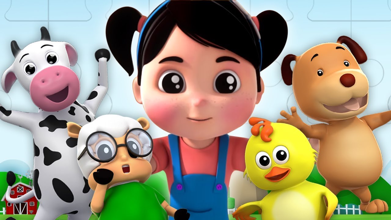 si tu eres feliz | canciones para niños | Canciones Infantiles | If You're Happy | Farmees Español