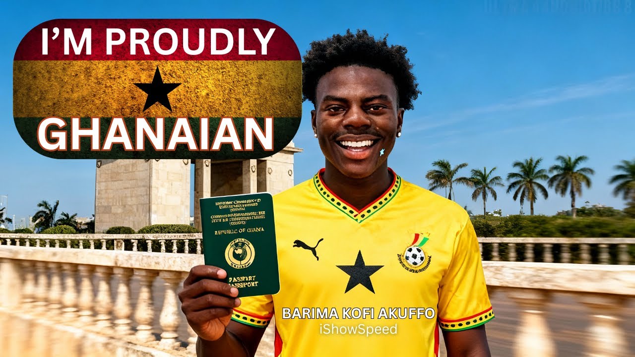 iShowSpeed Inspired – I’m Proudly Ghanaian 🇬🇭🔥 | Highlife Tribute to Ghana (Official Music Video)
