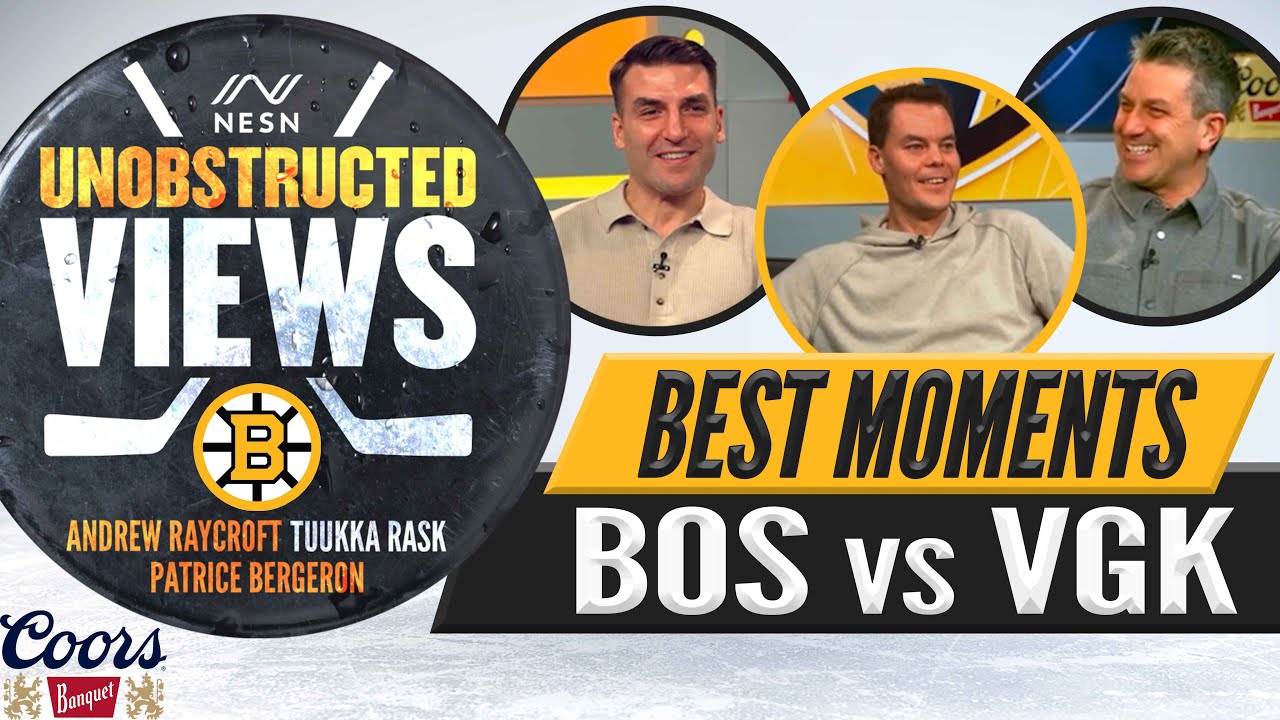Patrice Bergeron Does His Best Marchand and Pastrnak Impersonation | Unobstructed Views