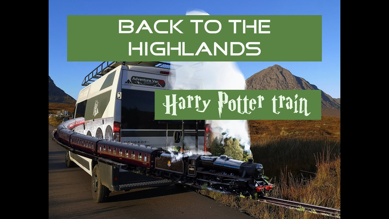 West Coast keeps giving. Camper van in Scotland, trains and castles.