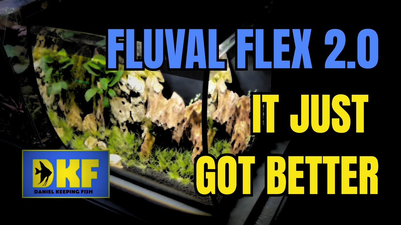 Fluval Flex 2.0 НОВЫЕ ВОЗМОЖНОСТИ ИЗУЧЕНЫ (исправлен звук).