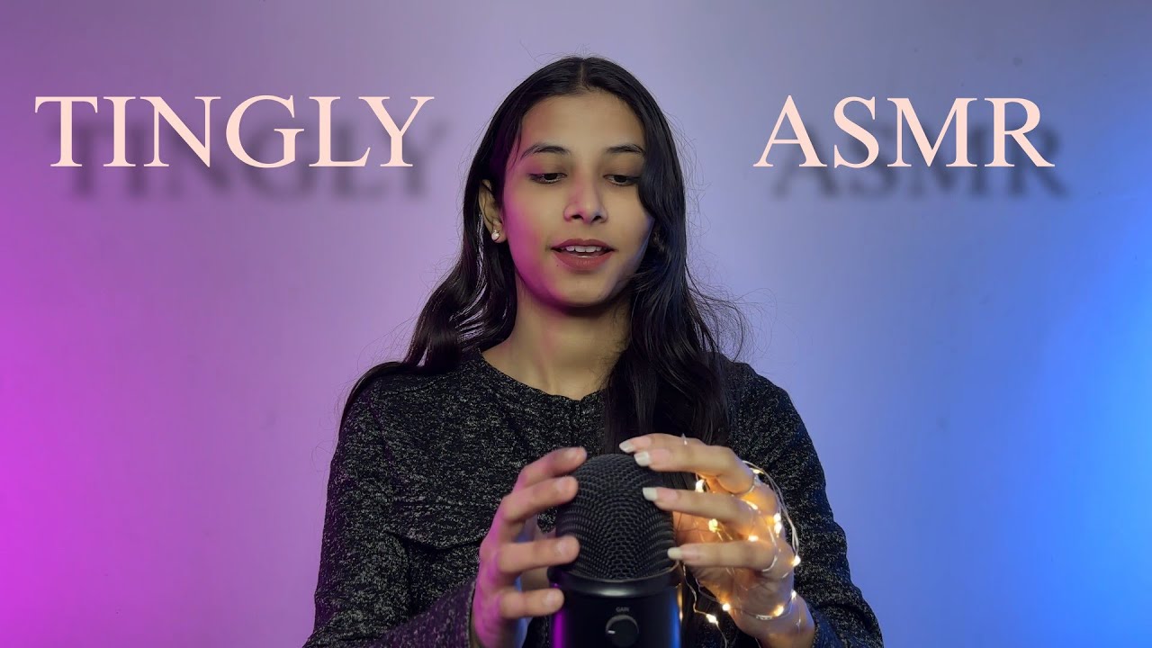 Tingly ASMR ✨| Mouth Sounds & Hand Movements and Stone Sounds 