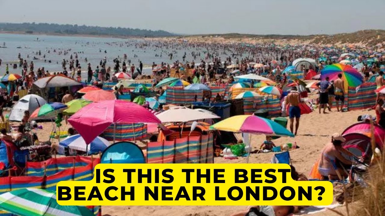 Is it worth visiting sandy beach  Camber Sands | uk sandy beaches | Hottest Day in the UK!