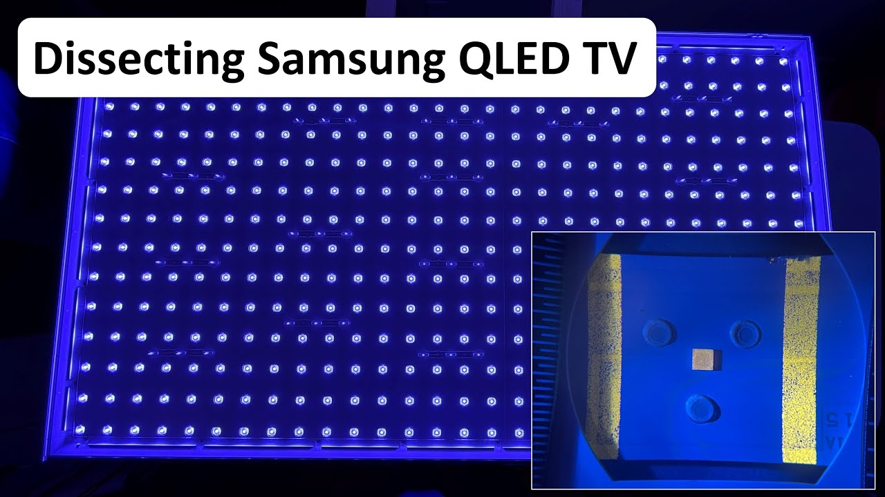 Разбор телевизора Samsung QLED (75 дюймов)