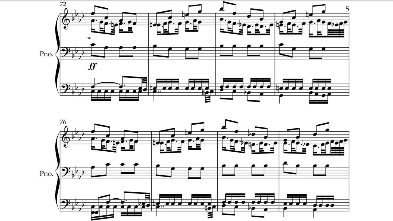 Sonata No. 1 in F Minor (Original Composition)