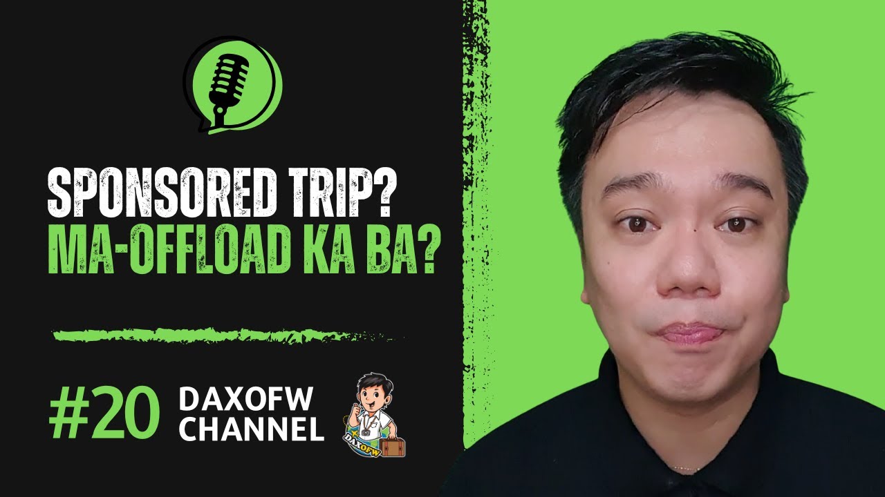 Sponsored Trip? Danger Zone sa Immigration! | daxofw channel