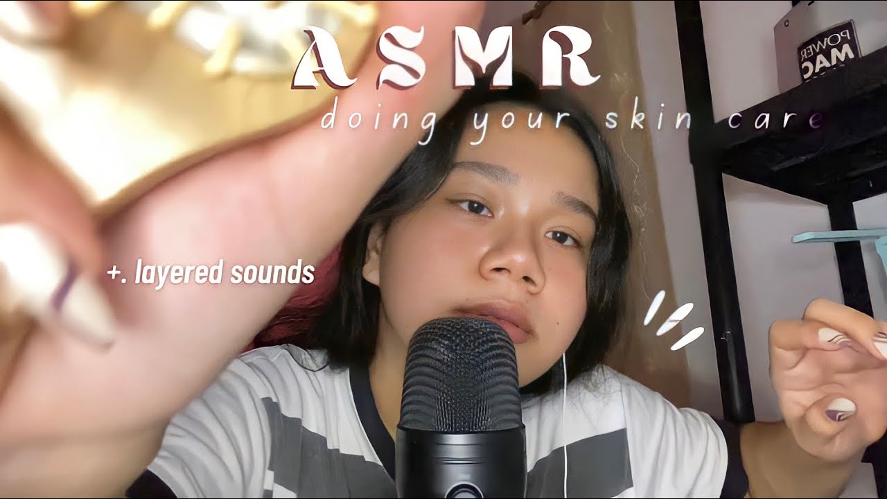 ASMR | Bestie pampers you! [ Layered Sounds, Visual Triggers, Tapping etc. ] 🇵🇭