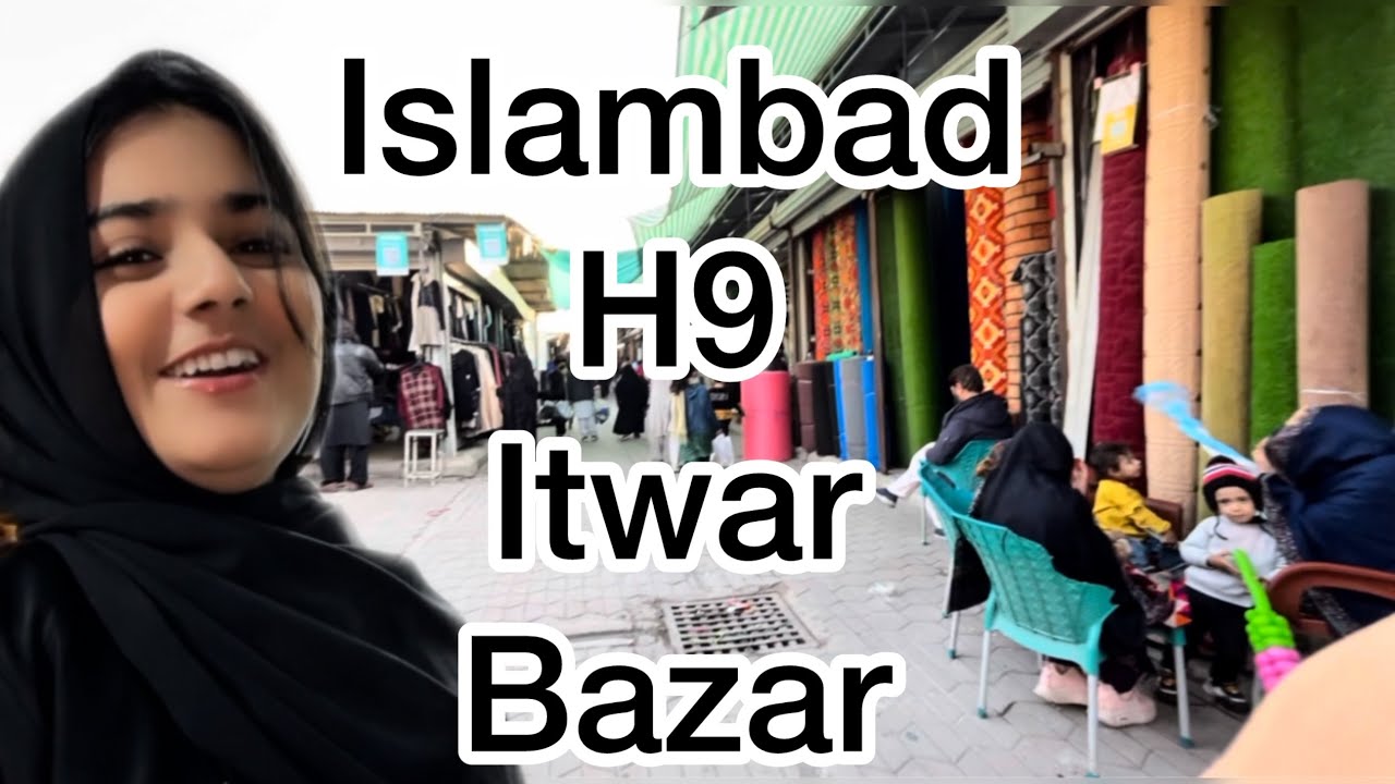 Islamabad H-9 Itwar Bazar Vlog 🛍️ | Sasti Shopping, Real Prices & Full Tour