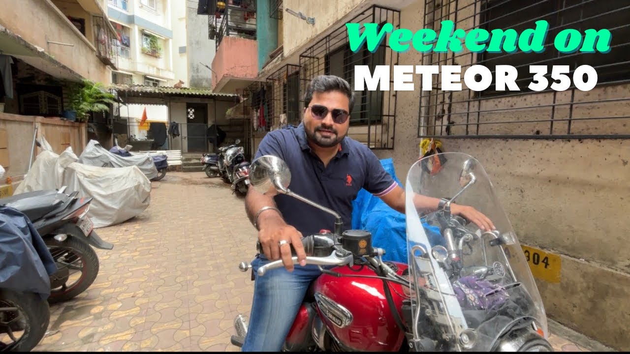 Royal Enfield Meteor 350 | Bike washing | Weekend family k sath full Timepass | Vlog No.006
