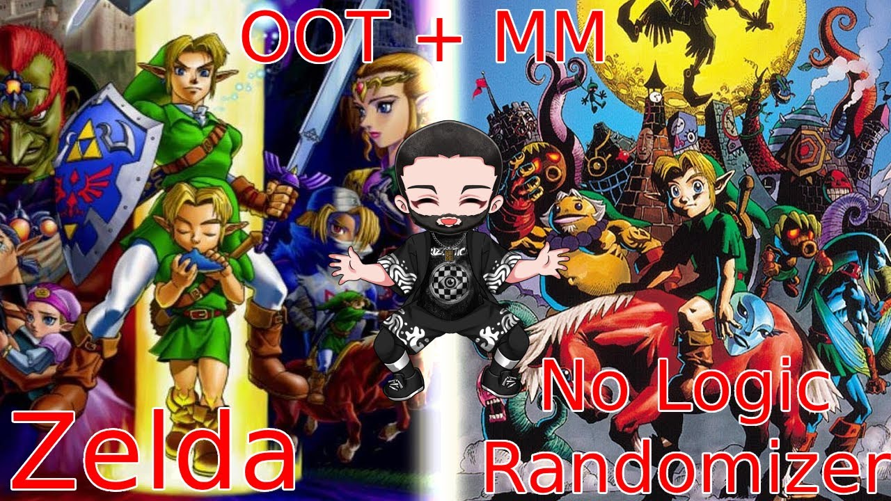 Zelda Ocarina of Time & Majora's Mask - No logic Combo Randomizer