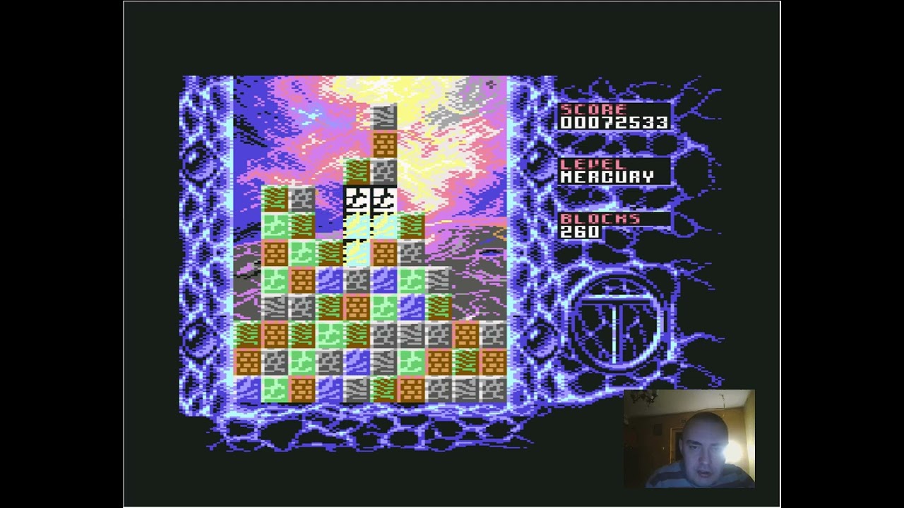 Zjawiskowy tetris na commodore 64