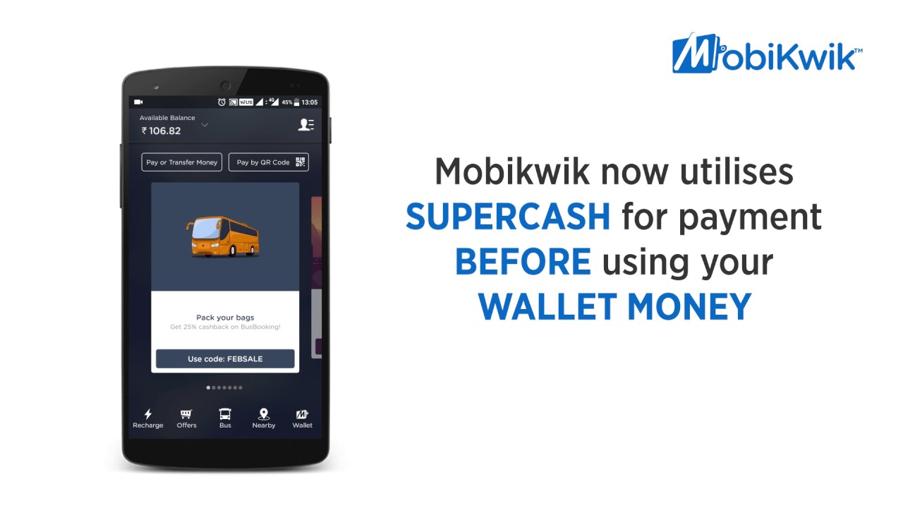 How to use SuperCash on MobiKwik - Super Cashback on Recharge