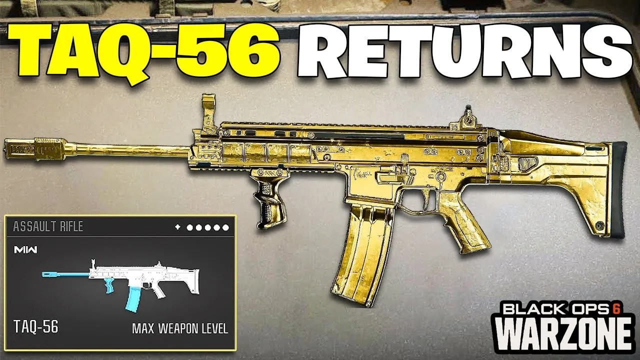 TAQ-56 RETURNS to DOMINATE WARZONE AFTER SEASON 2 UPDATE! (Best TAQ-56 Class Loadout for Warzone 3)