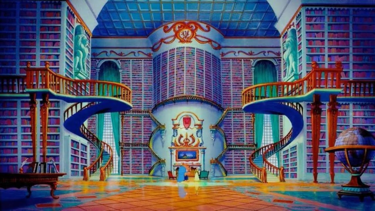 Beauty and the Beast Music & Ambience - Belle's Library | Walt Disney World | 1 Hour Magical Scene