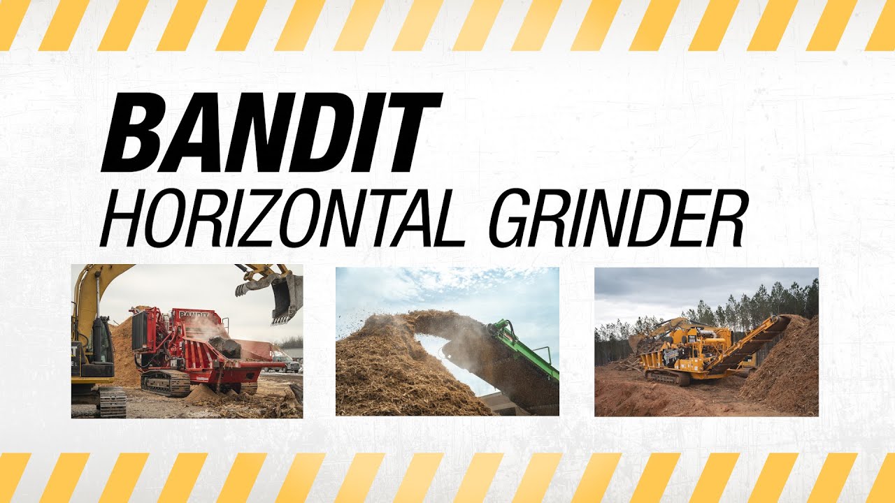BANDIT Horizontal Grinder Startup, Safety, Operation, and Maintenance Overview