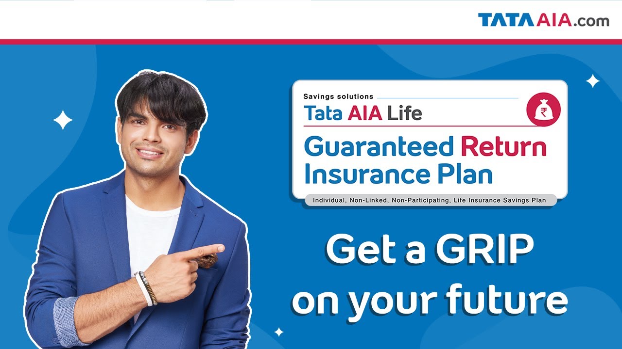 Tata AIA Life Guaranteed Return Insurance Plan | Get Guaranteed Financial Security