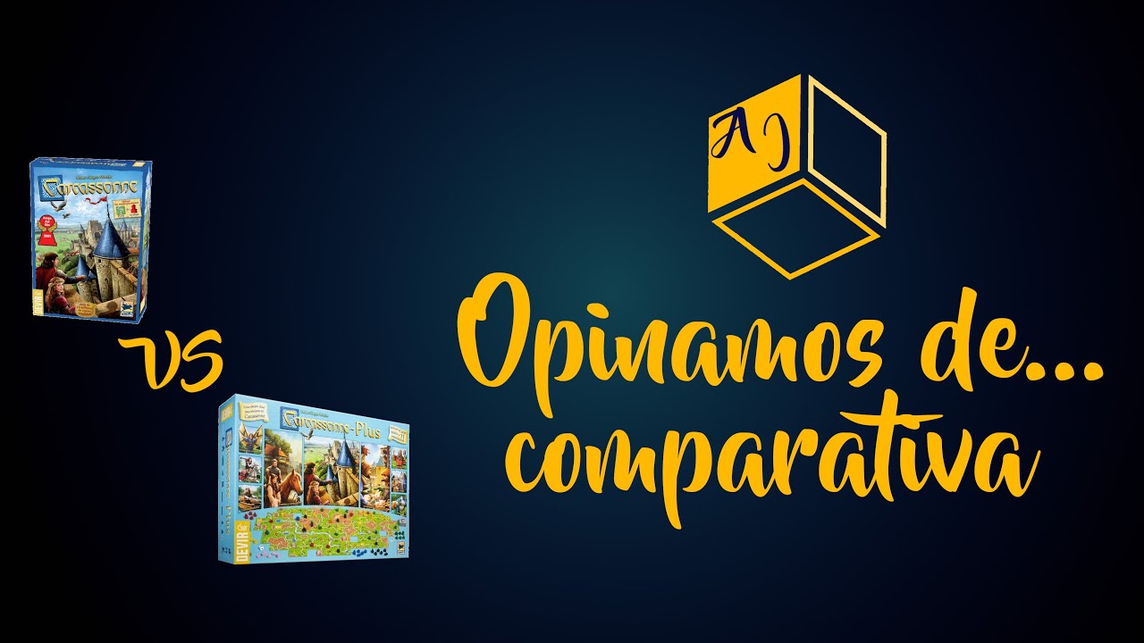 CARCASSONNE vs CARCASSONNE PLUS  Comparativa. Opinamos de...