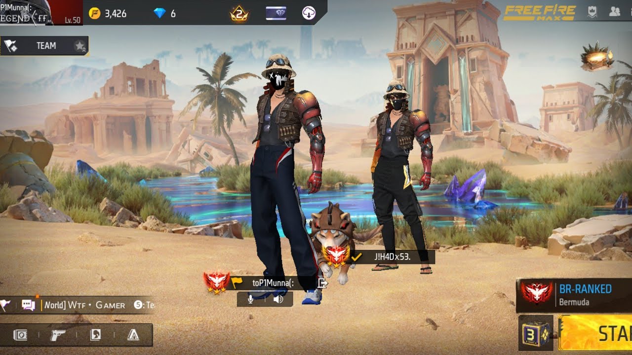 free fire game play