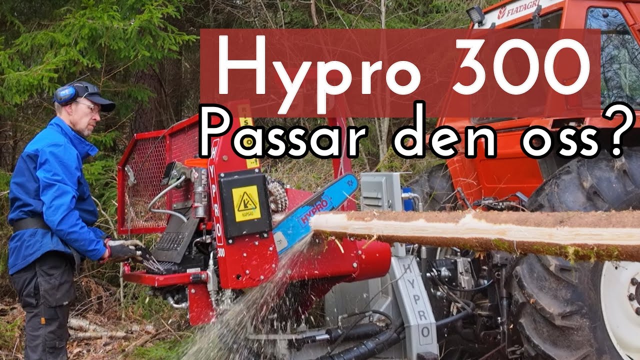 Är Hypro 300 traktorprocessor något för oss i Sundhult? - Vi åker till Småland och lär oss mer