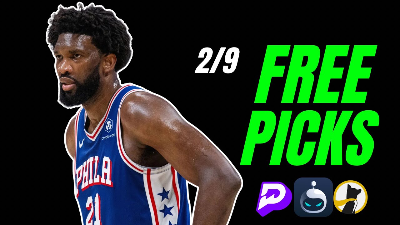 3-1 RUN, Best NBA Bets, Player Prop Picks, Parlays, Predictions FREE Today Monday February 9th
