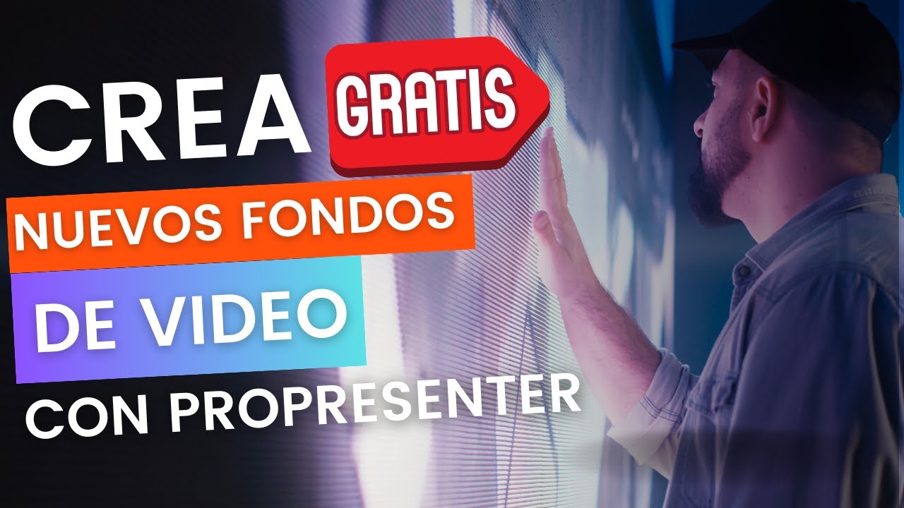Crea nuevos FONDOS ANIMADOS GRATIS para tu pantalla en ProPresenter
