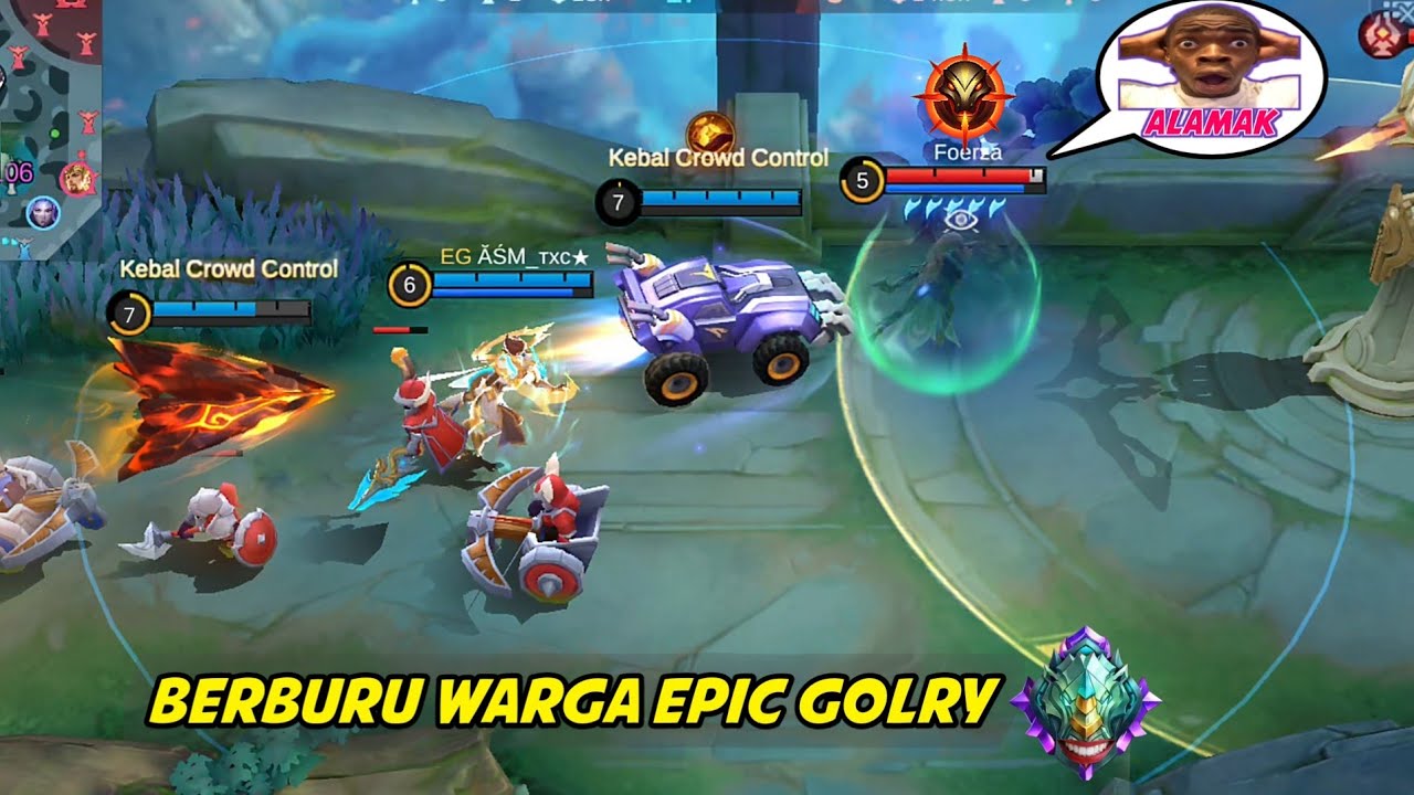 Momen lucu Para Anomali Rank Epic -MLBB MEME EXE 