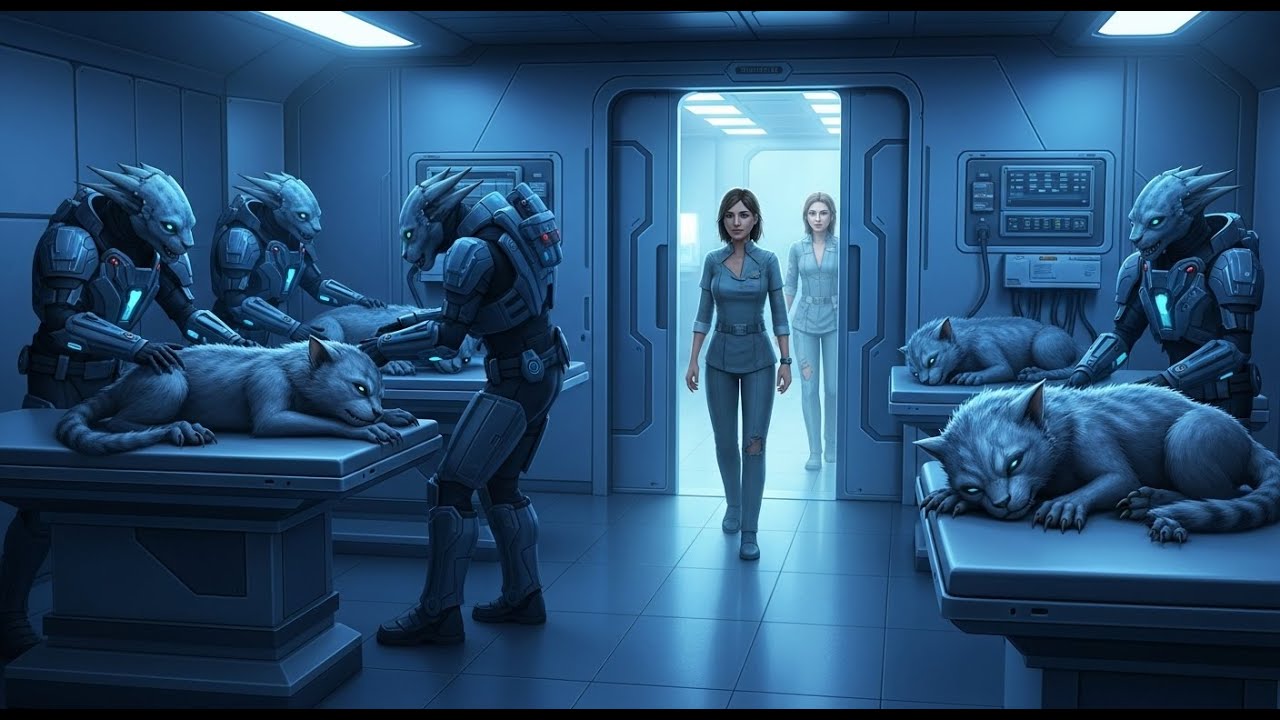 Doctors Struggled to Calm the Predator Cubs The Human Walked In and They Slept | HFY | SCIFI STORIES
