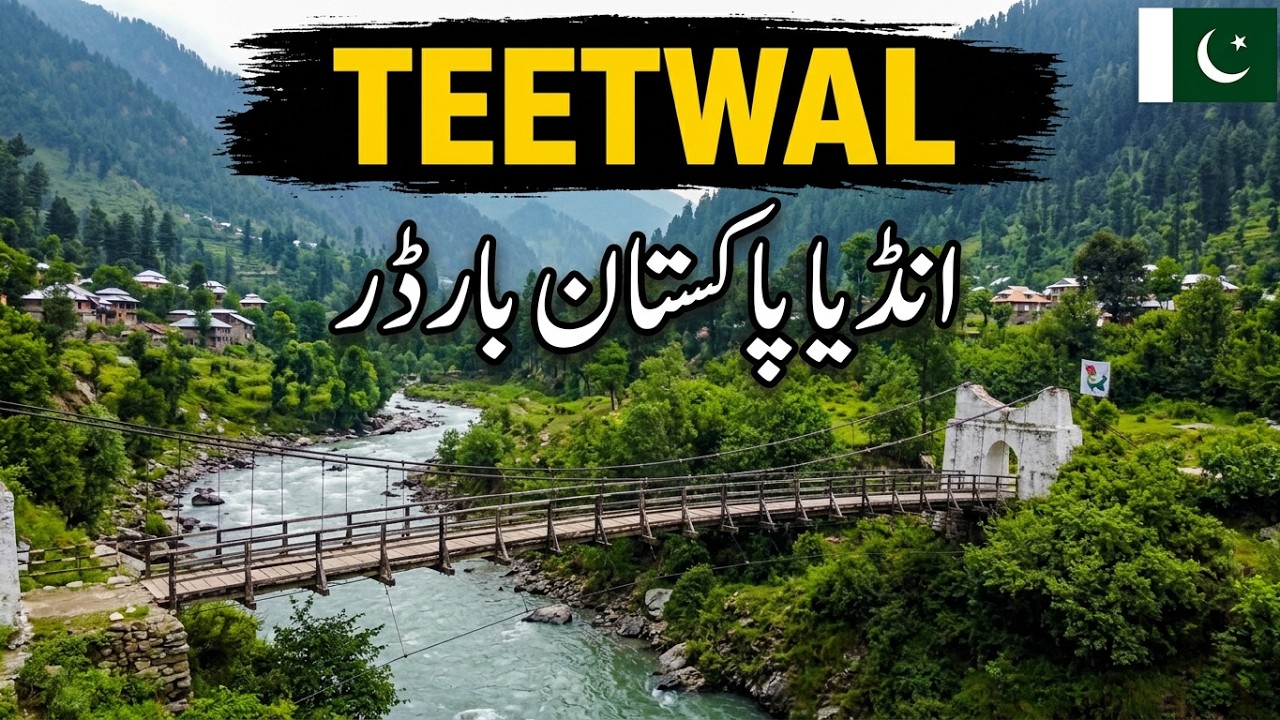 Teetwal Crossing Point || Pakistan 🇵🇰 India 🇮🇳 Border || Last Village of India || LOC Ep 02