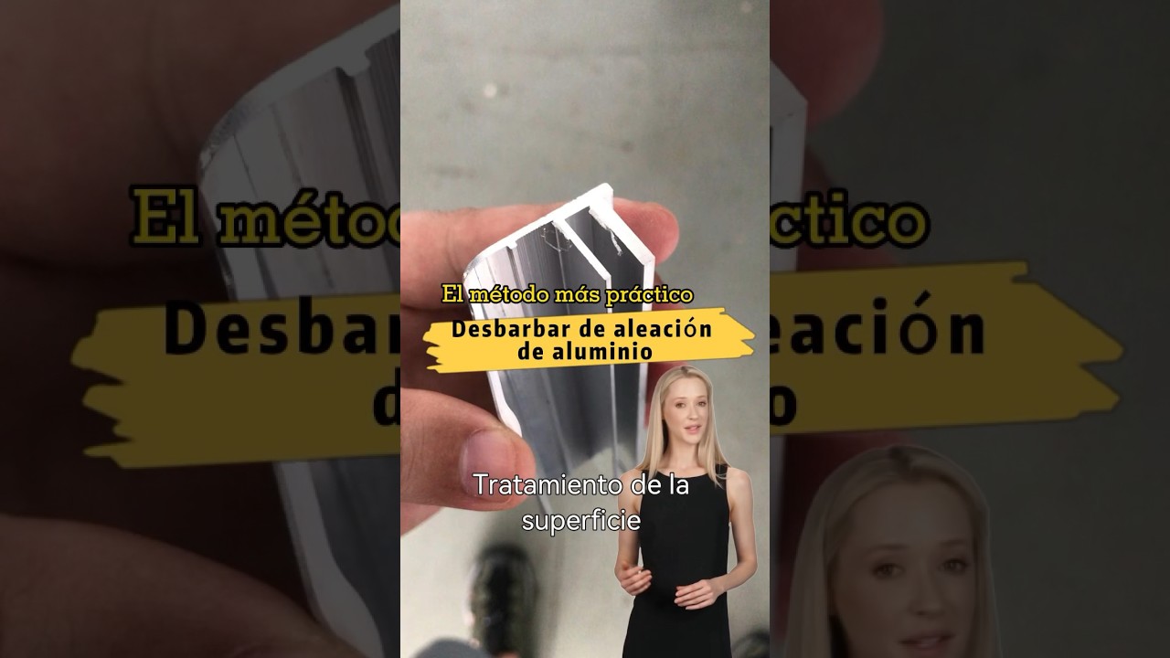 M&aacute;quina de desbarbado y pulido de piezas de aleaci&oacute;n de aluminio