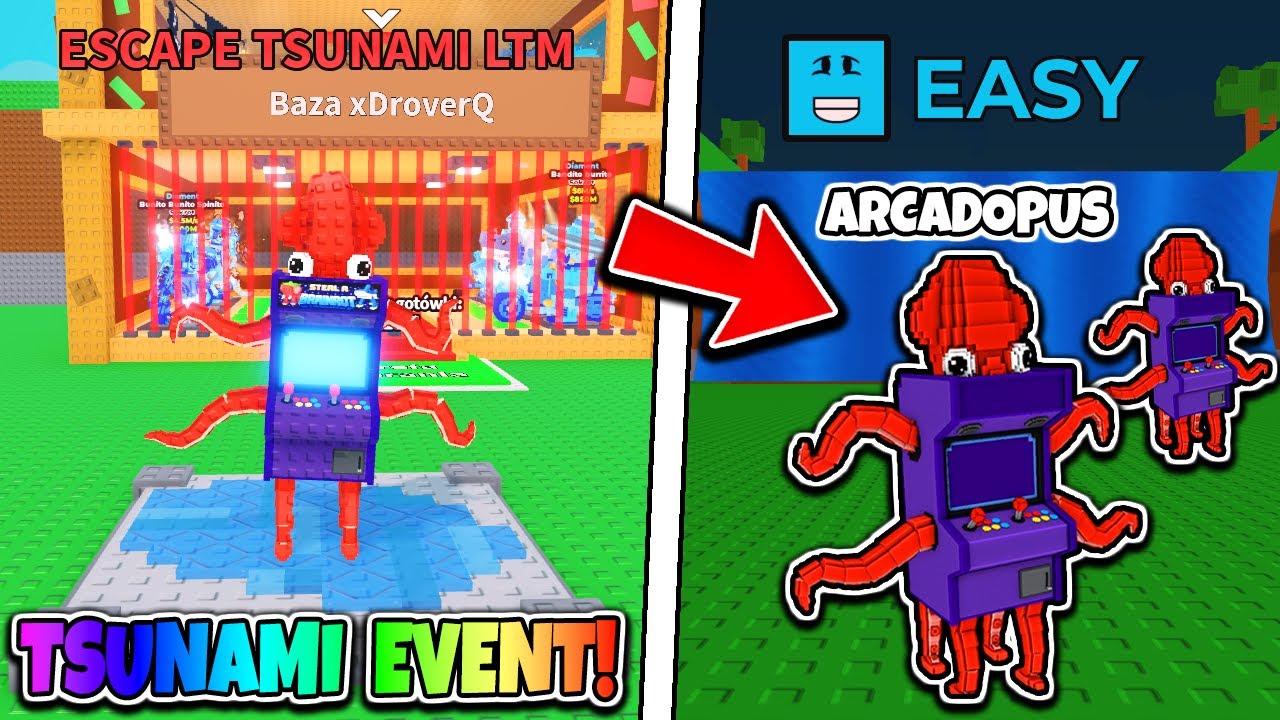 GRAŁEM 24H TSUNAMI EVENT ŻEBY ZDOBYĆ OP SECRETY W STEAL A BRAINROT! Roblox