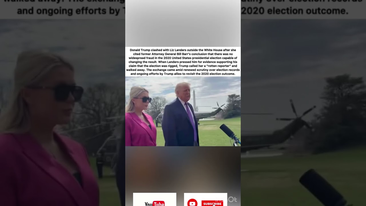 🚨😱 Trump ERUPTS at reporter over 2020 election question! &ldquo;Rotten reporter!&rdquo; moment goes viral 🔥🎤