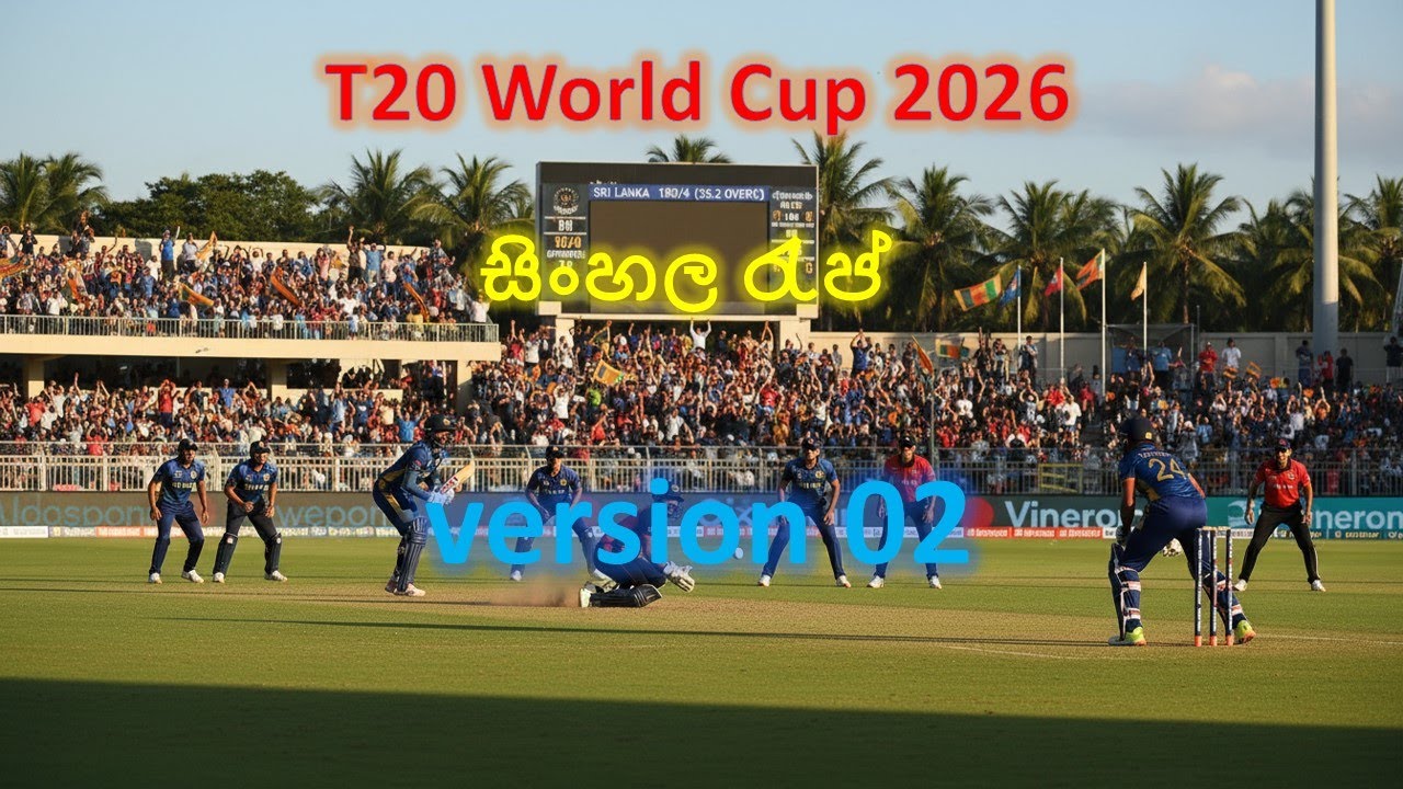 T20 World Cup 2026. Rap version 2 . (2026 ලෝක කුසලාන සිංහල රැප් )