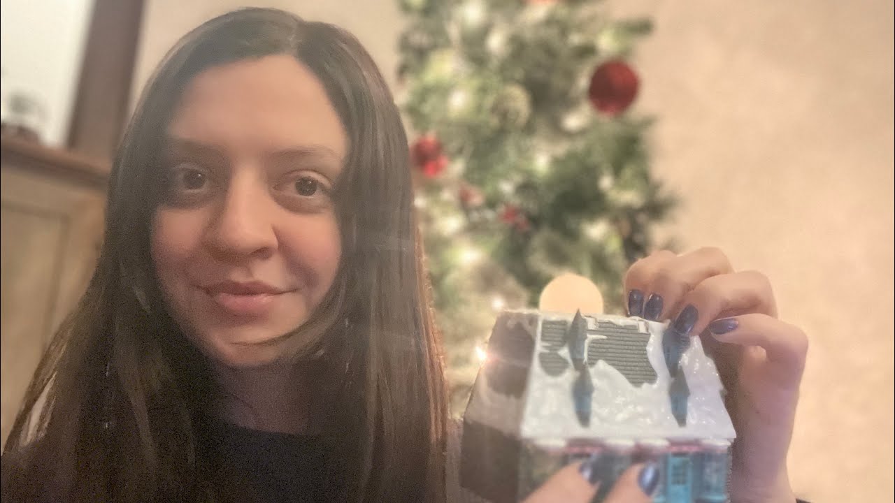 ASMR Holiday Decor Show and Tell (soft spoken ramble, ornament tapping)