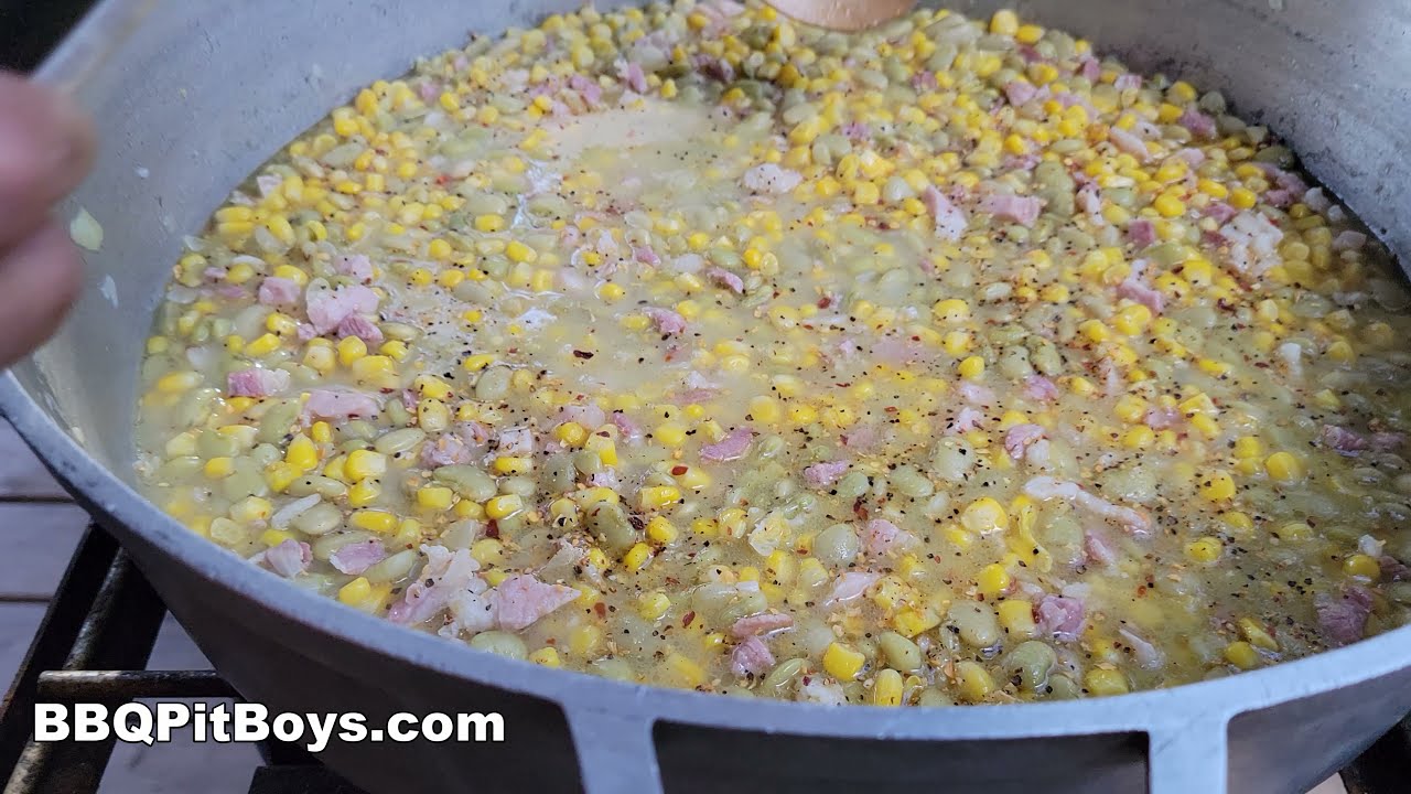 BACON SUFFERIN SUCCOTASH | Recipe | BBQ Pit Boys
