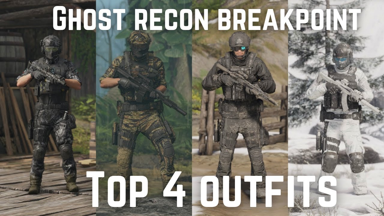 Ghostrecon breakpoint Top 4 outfits