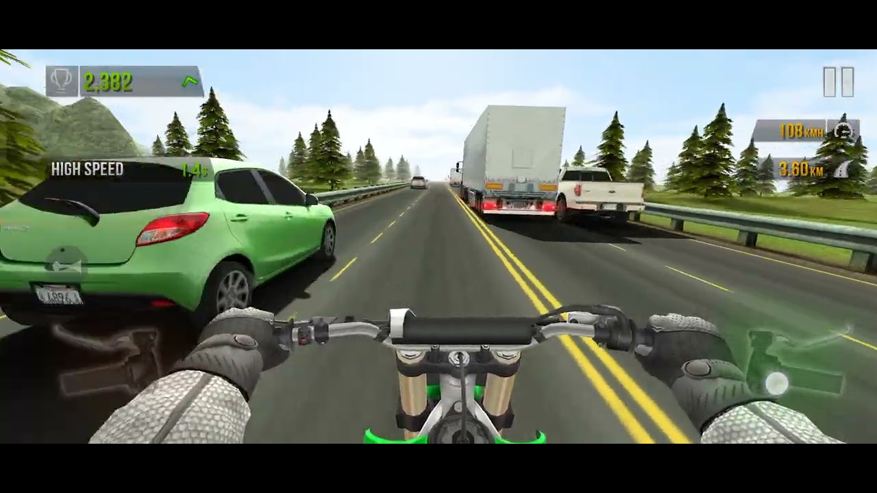 Game name is traffic rider 
