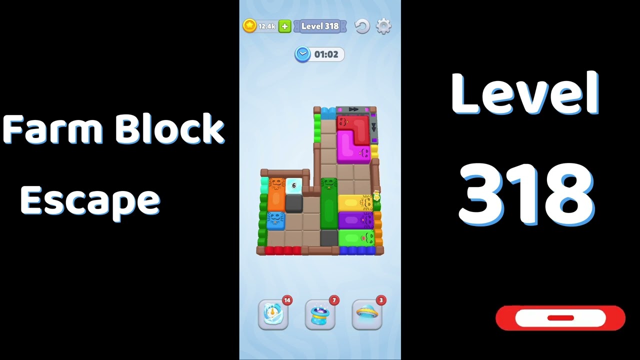 Farm Block Escape Level 318 Walkthrough 🚜 | Go Answer
