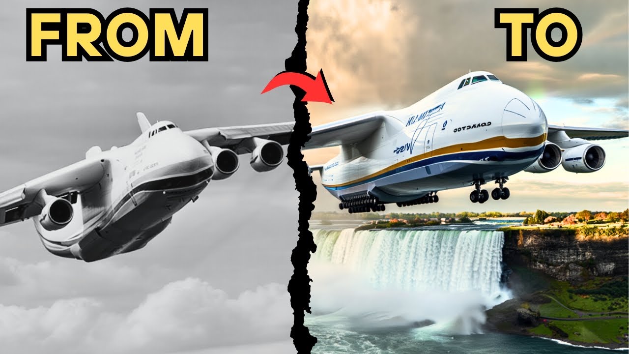 Antonov An 225 Mriya &mdash; The World&rsquo;s Largest Plane  Epic Cinematic Transformation
